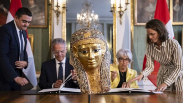Ancient Egyptian Funerary Mask Repatriated After Swiss Border Seizure