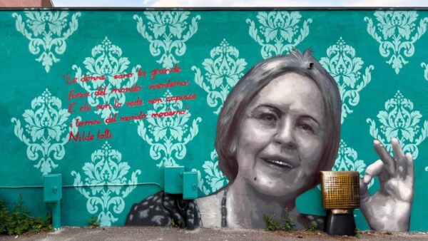 Street Art Tribute to Nilde Iotti Unveiled in Settimo Torinese
