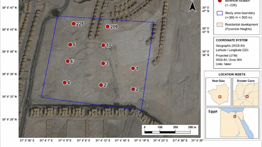 Geological Study of New Giza Rocks Informs Construction Safety
