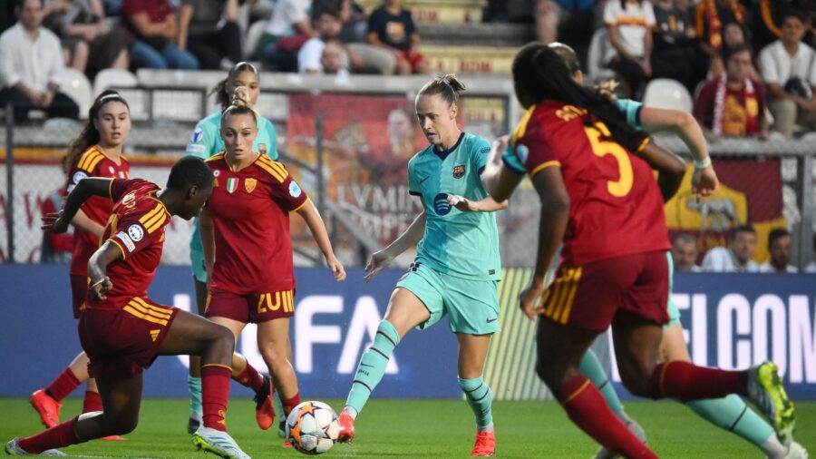 Barcelona Crushes Roma 6-0 in Champions League Showdown