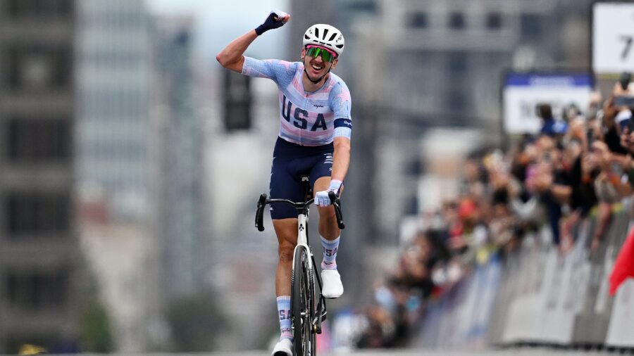 American Brandon McNulty Wins World Cycling Title in Montreal