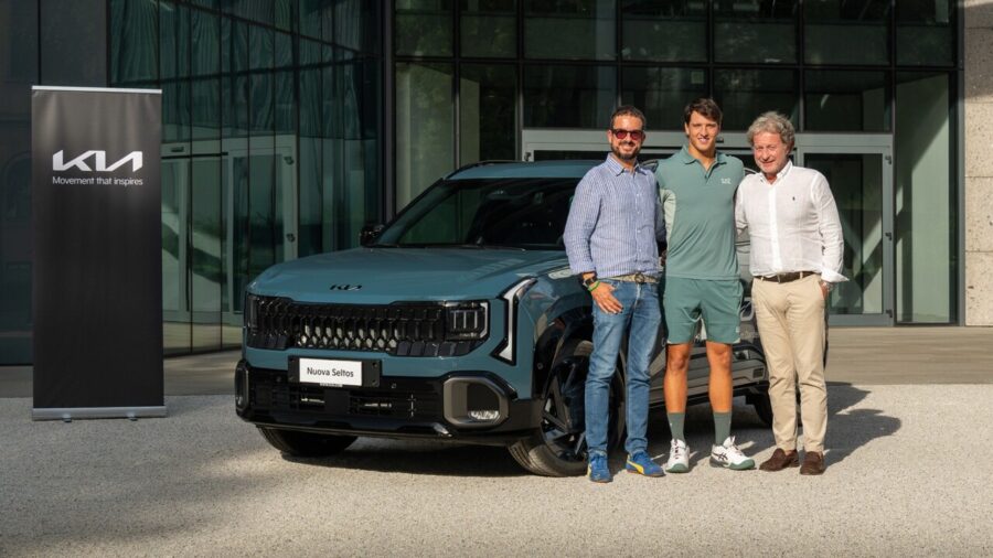 Luciano Darderi Picks Kia Seltos as His Official Tour Car