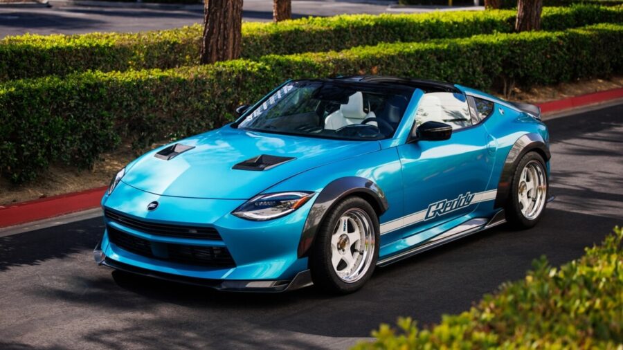 Nissan Unveils Z Kaze Targa Concept Inspired by 1990s Tuning