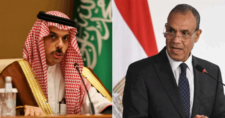 Saudi and Egyptian Foreign Ministers Reinforce Red Sea Security Cooperation
