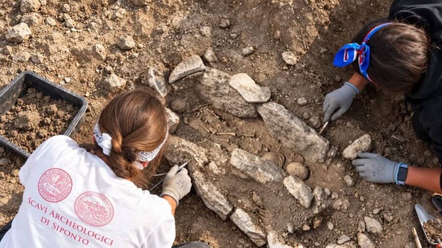 Children’s Remains Unearthed at Medieval Siponto Church