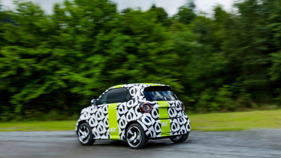 Smart #2 electric city car to feature premium safety and compact design