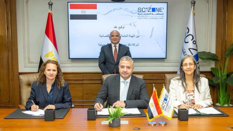 Suez Canal Economic Zone inks $55 million deal for digital truck yard at Sokhna Port