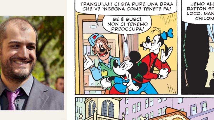 Topolino Issue 3697 Features Aquilano Dialect in Special Abruzzo Edition