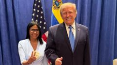 Trump Meets US-Backed Venezuelan Leader Amid Ongoing Political Turmoil