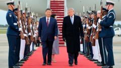 Xi’s U.S. Visit Yields Warm Reception but Limited Gains on Trade and Taiwan