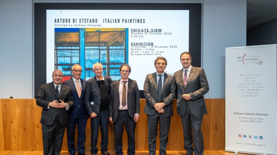 Arturo Di Stefano Exhibition Opens at London’s Italian Cultural Institute