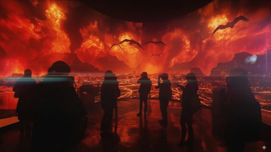 Dante’s Inferno Immersive Exhibition Opens in Naples