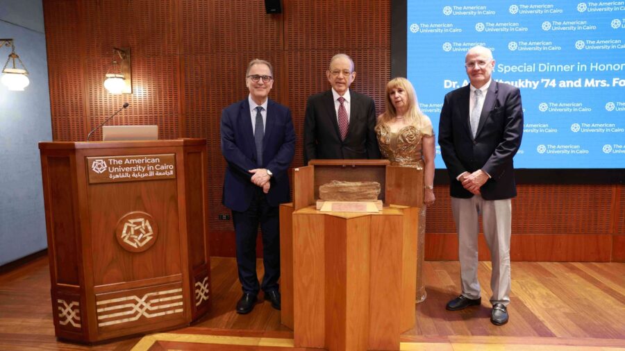 AUC Honors Egyptian-American Scientist Atef Eltoukhy for Philanthropy