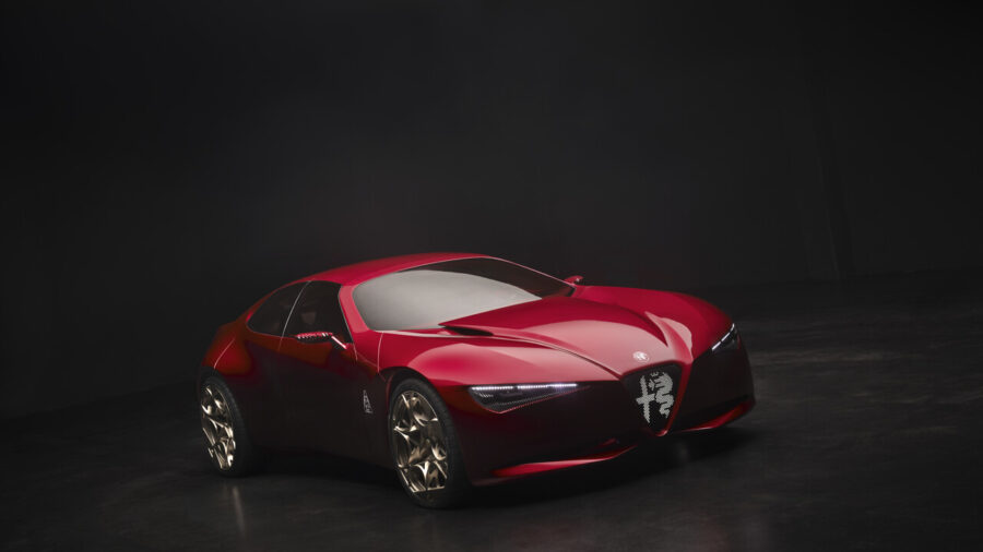 Alfa Romeo Unveils Cuorerosso Concept for Future Vehicle Design