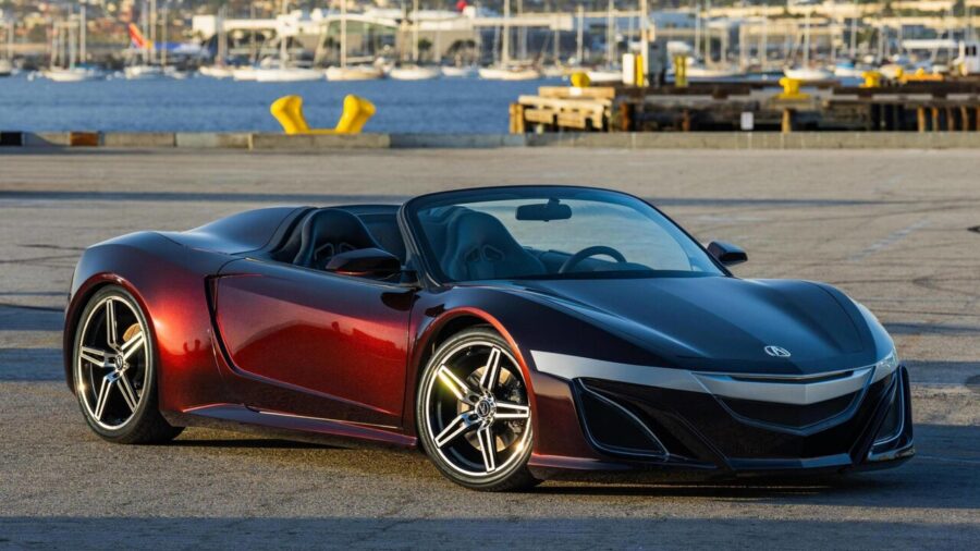Acura NSX Roadster Concept from The Avengers Heads to Auction