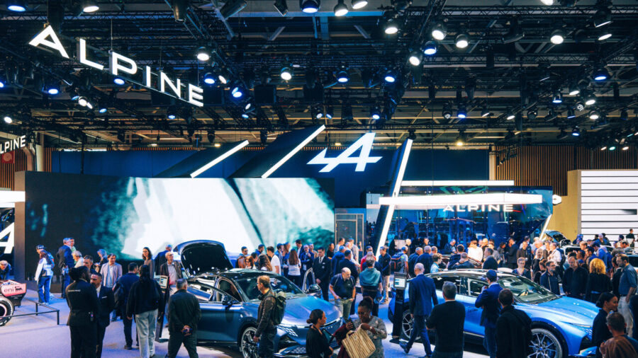 Alpine Targets 13,000 Sales by 2026 as Paris Motor Show Draws Crowds