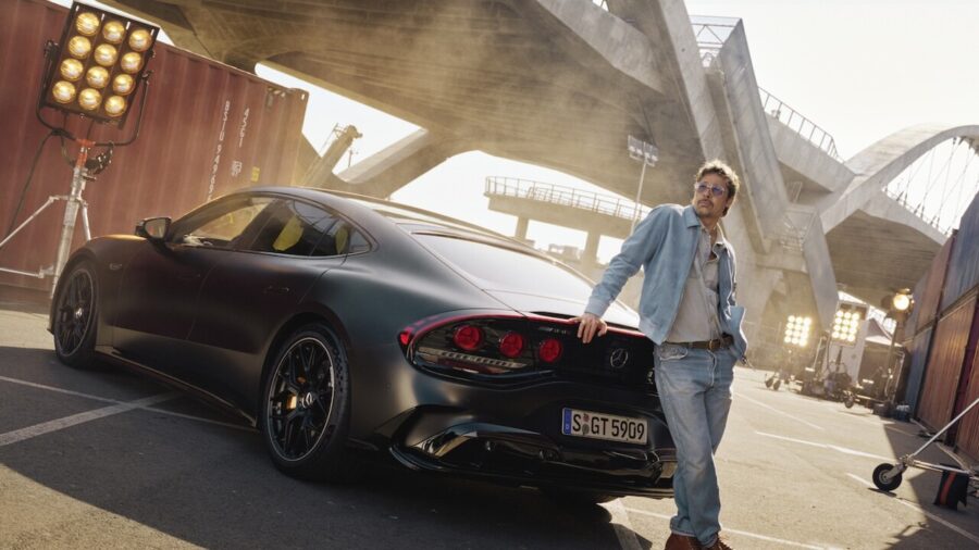 Brad Pitt Stars in New Mercedes-AMG Campaign