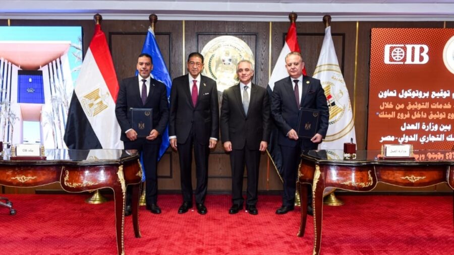 CIB Egypt Partners with Justice Ministry to Host Notarization Offices