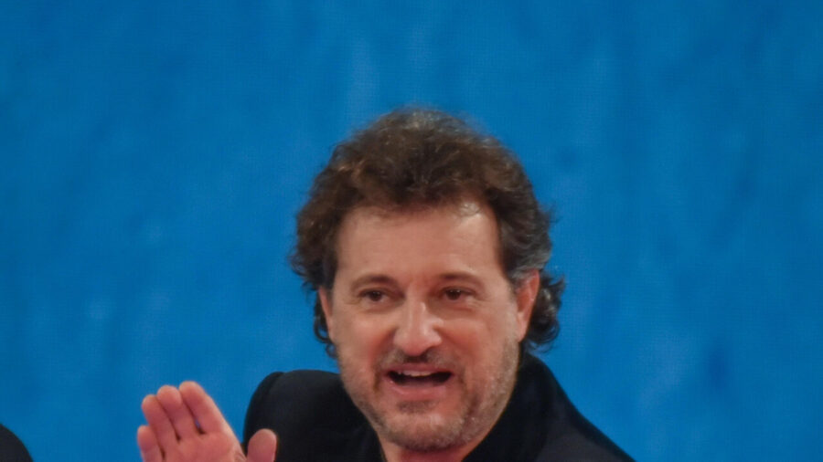 Italian Talk Show “Che Tempo Che Fa” Hosts Leonardo Pieraccioni, Herbert Ballerina and Political Figures