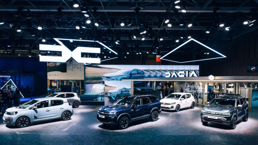 Dacia Highlights Minimalist Design in Spring and Striker Models