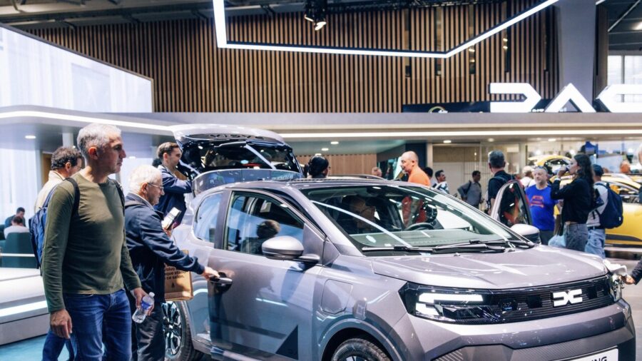 Dacia Unveils Second-Generation Spring Electric Vehicle at Paris Motor Show