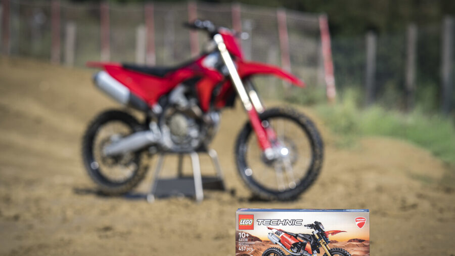 Ducati and LEGO Announce Desmo450 MX Technic Set