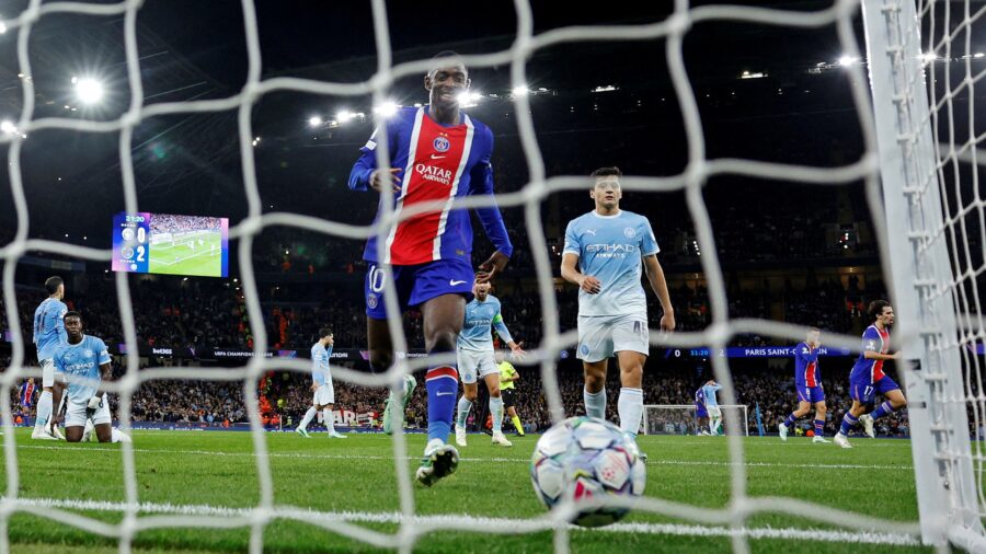 PSG Overpowers Manchester City in Champions League Clash