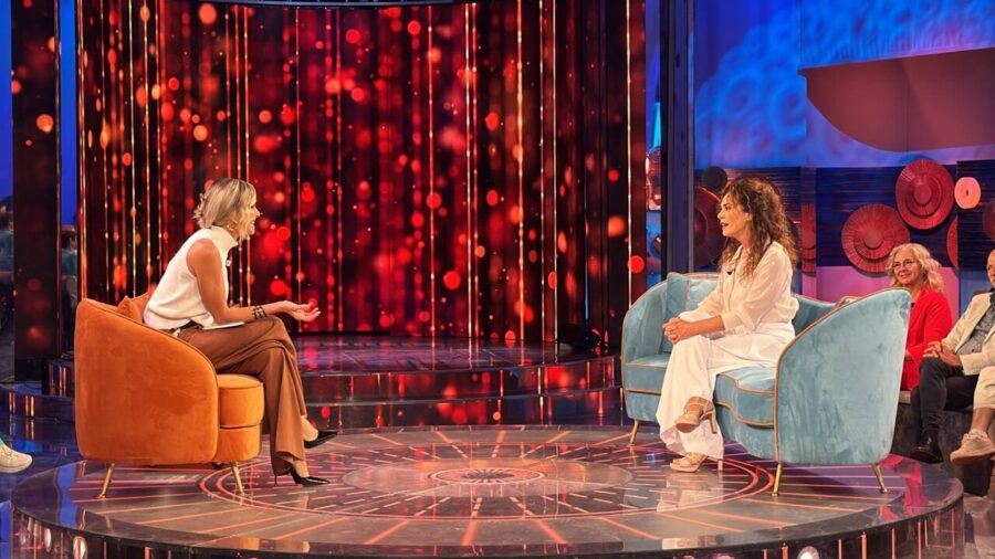 Actress Elena Sofia Ricci Discusses Childhood Trauma on Italian Television