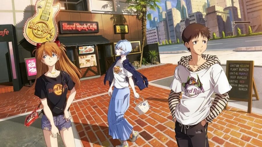 Hard Rock Cafe Japan Announces Evangelion Merchandise Collaboration