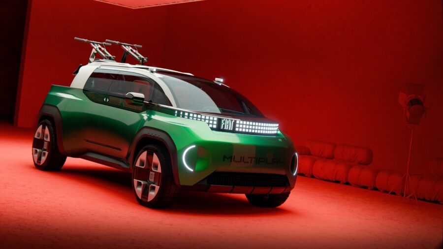 Fiat Reveals Multiplay Concept Featuring Modular Pickup Design