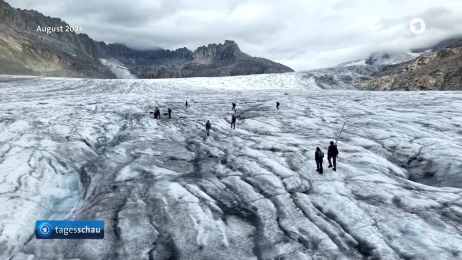 Swiss Glaciers Accelerate Their Melt as Climate Change Intensifies