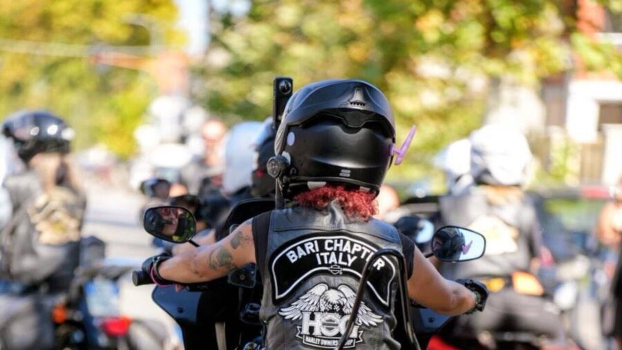 Harley-Davidson Riders Take Over Pescara for Ladies International Run