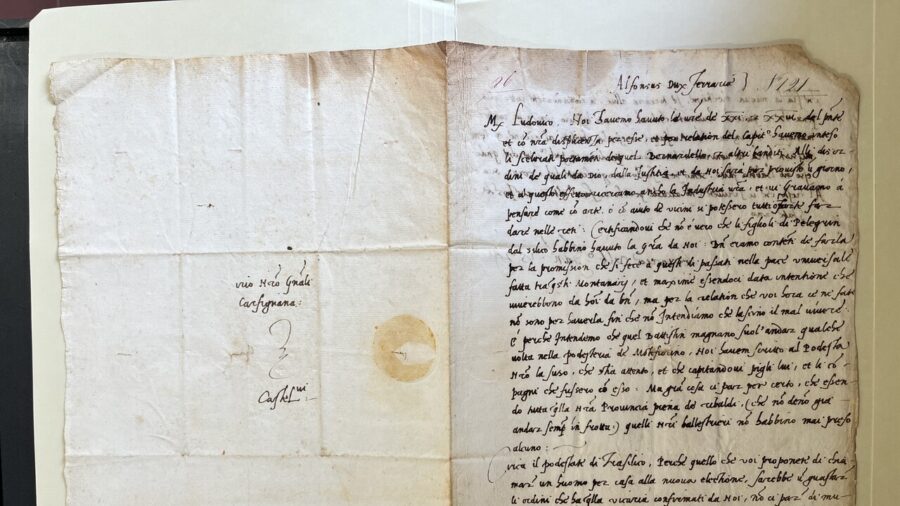 A Stolen Letter Returns to Italy After Decades Abroad