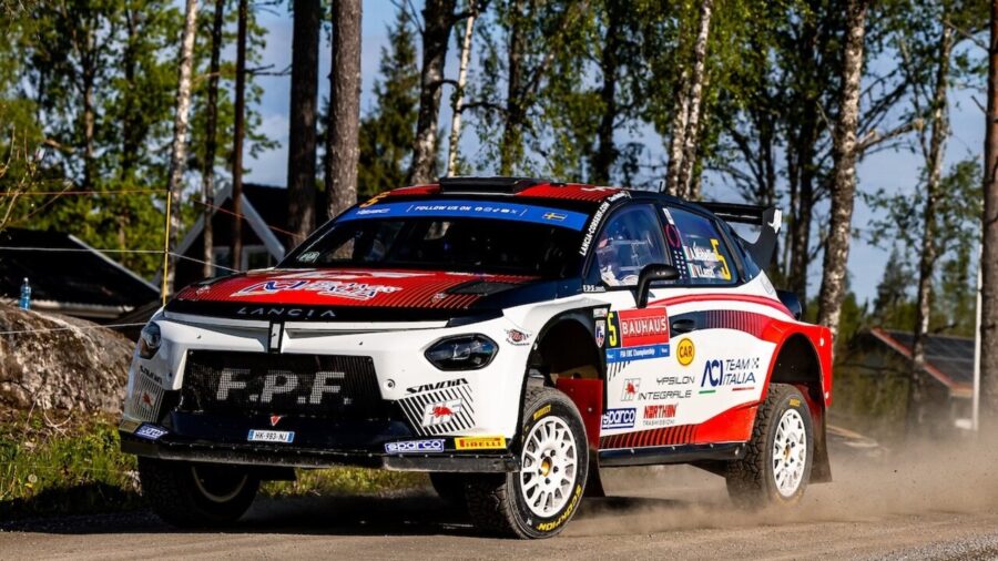 Lancia Corse HF Targets Team Title in European Rally Championship Finale