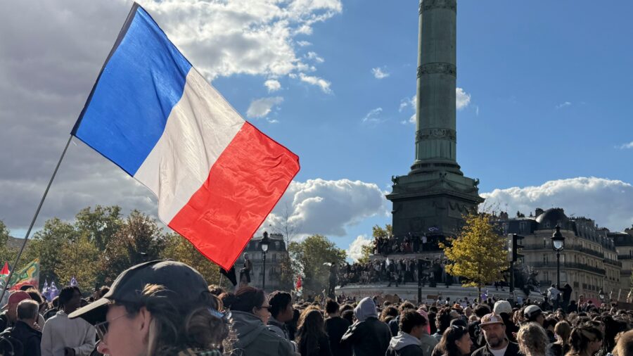 French bond yields spike as protests intensify ahead of presidential election