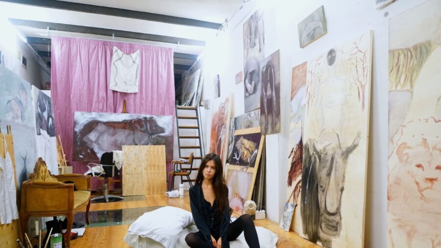 Belarusian Artist Alina Zely Presents Emotional Zoo at Rome’s Studio Giga