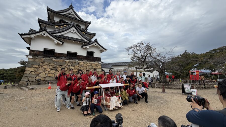 Hikone Castle Tests Wearable Exosuits to Improve Accessibility