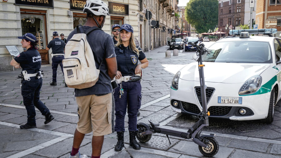 Turin Cracks Down on Modified Electric Scooters