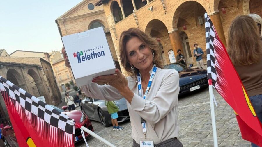 Ferrari Parade Brings Joy and Charity to Offida