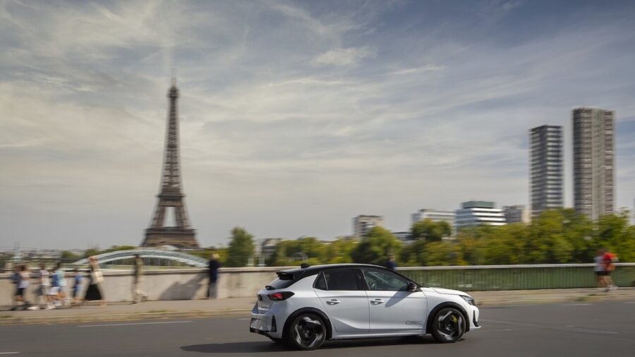 Opel Corsa GSe Completes 1,555-Kilometer Journey to Paris