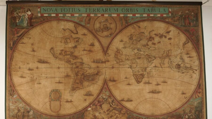 Restoration of 14 17th-Century Dutch Maps Completed at Palazzo Spinola in Genoa