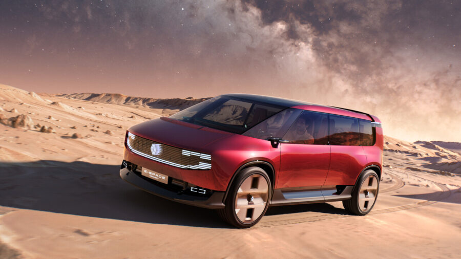 Renault Unveils E-Space Concept at Paris Motor Show
