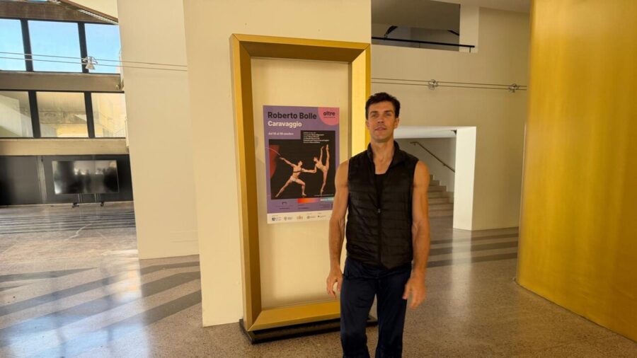 Roberto Bolle Performs Caravaggio in Cagliari