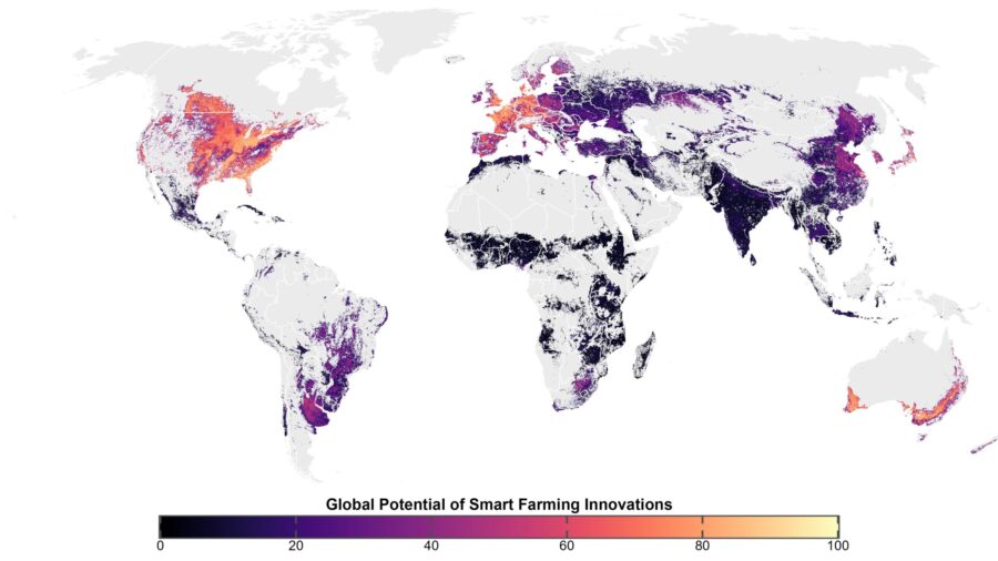 Smart Farming Technologies Could Become Profitable on 75% of Global Cropland