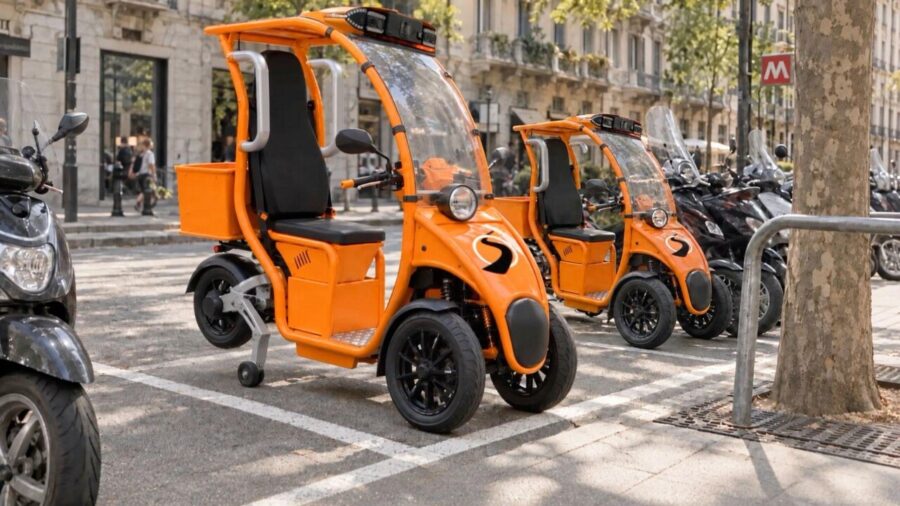 Milan Welcomes Its First Self-Driving Three-Wheeler