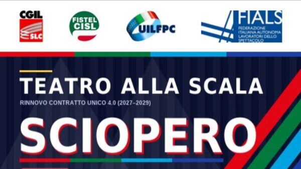 La Scala Workers Plan Strike Over Contract Renewal