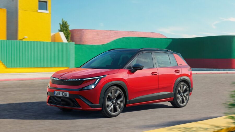 Škoda Epiq Sportline Unveiled as Sporty BEV SUV with Up to 440 km Range
