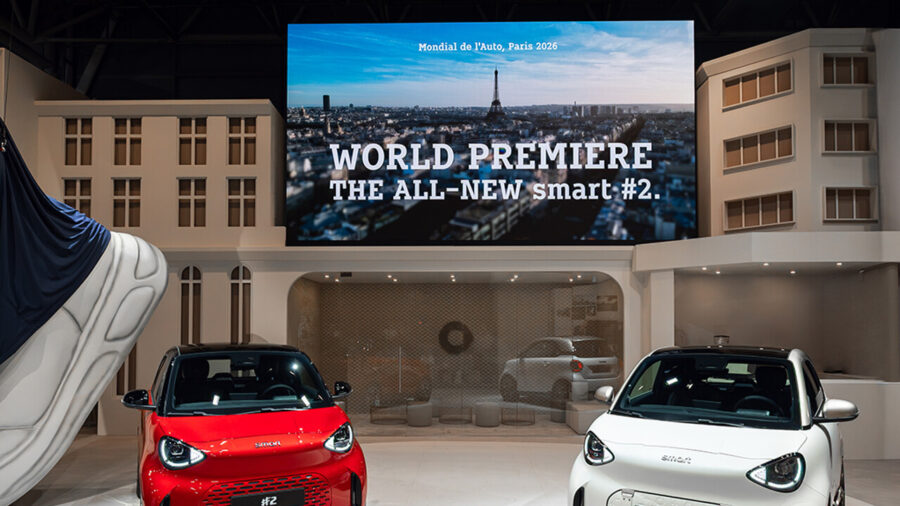 Smart Unveils New City Car at Paris Motor Show