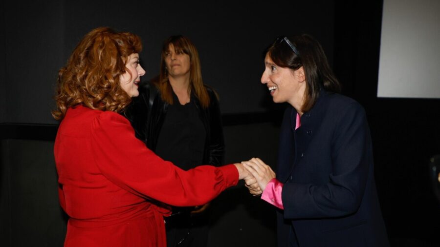 Susan Sarandon Criticizes U.S. Government at Rome Film Event