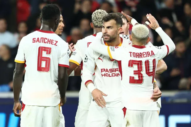 غلطة سراي ينتصر على ليل برباعية في دوري الأبطال